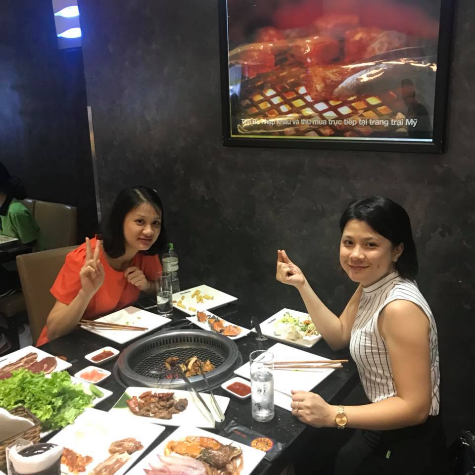 Bác Đỗ Thị Ngọc Dung và cô Lê Thị Chung
