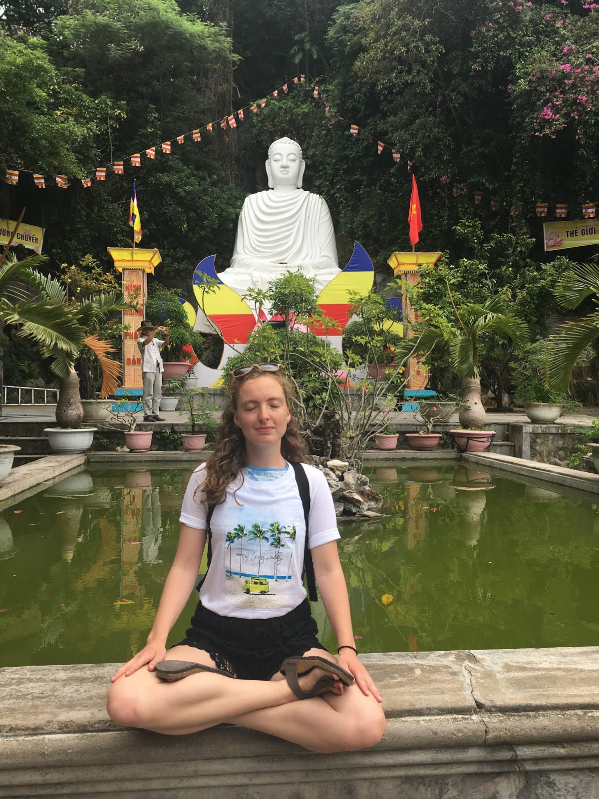 Just getting connected with my newfound spirituality. 